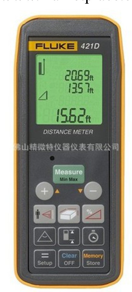 原裝正品 福祿克/FLUKE421D,F421D激光雷射測距儀100米工廠,批發,進口,代購