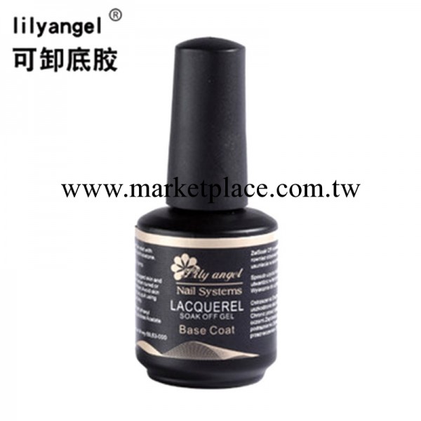 lilyangel光療底膠 可卸底膠光療膠15ml QQ甲光療甲必備工廠,批發,進口,代購