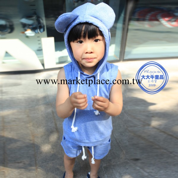 【大大牛】2014韓國南大門同步流行 韓版童裝精品童套裝 三色入批發・進口・工廠・代買・代購