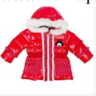 現貨聖誕大促 奢華品質 allo lugh女寶寶紅色羽絨衣工廠,批發,進口,代購
