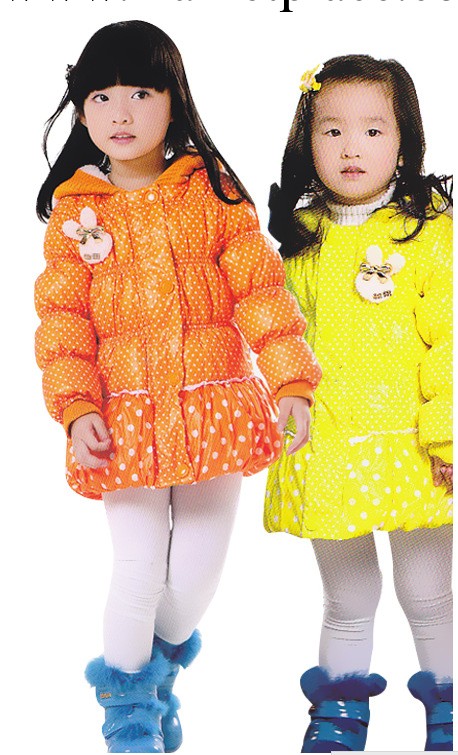 2014新款包郵特價正品譽爾賽 中小童羽絨衣女款加厚外套CA21312工廠,批發,進口,代購