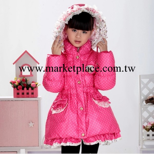 2014 蠟筆小天使兒童羽絨衣供應 專櫃童裝羽絨衣冬裝女童羽絨外套工廠,批發,進口,代購