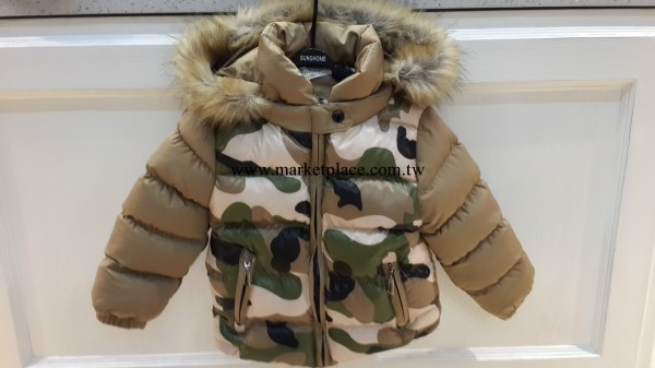 2013冬季新款童裝棉衣 韓版男童迷彩羽絨棉衣工廠,批發,進口,代購