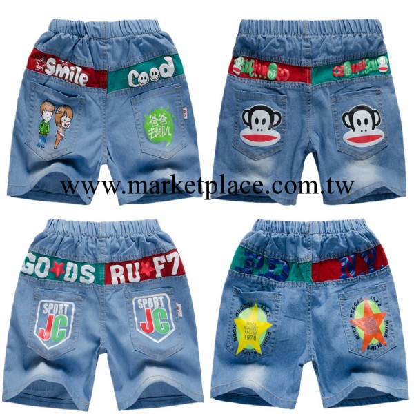 新款男童夏款三分褲 熱銷男童牛仔短褲批發 童裝童褲廠價直批工廠,批發,進口,代購
