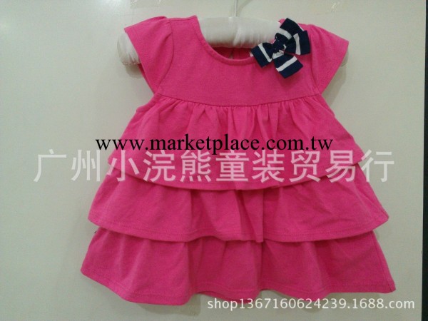 新品 極力推薦 Gymboree/金寶貝女童 蝴蝶結純棉蛋糕裙上衣工廠,批發,進口,代購