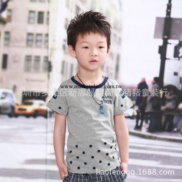 熱銷日韓時尚童裝男童短袖 啾比樂兒童服裝外貿童裝批發批發・進口・工廠・代買・代購
