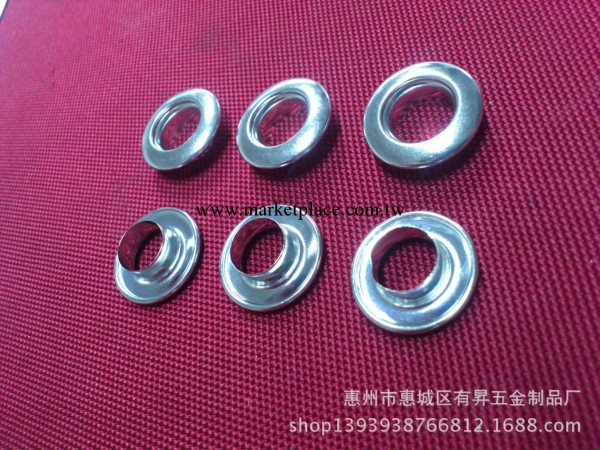 廠傢直銷8mm12mm等規格銅質雞眼扣 鞋扣眼 服裝箱包雞眼 窗口氣眼工廠,批發,進口,代購