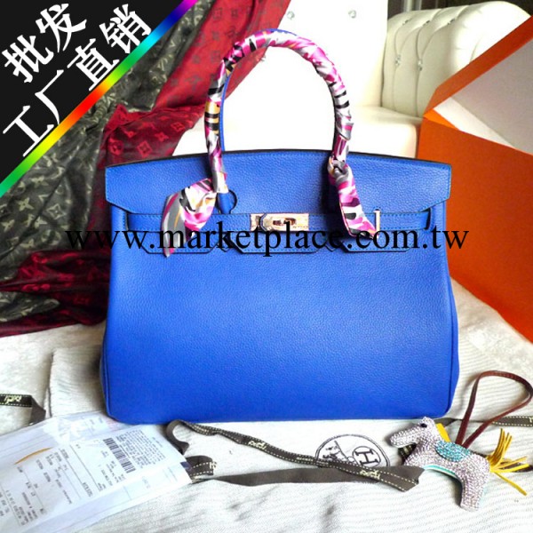 頭層牛皮birkin35CM30鉑金包荔枝紋真皮手提包歐美品牌女包批發工廠,批發,進口,代購