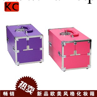 韓國專業手提化妝箱 化妝箱多層雙開美容工具箱美甲箱批發工廠,批發,進口,代購