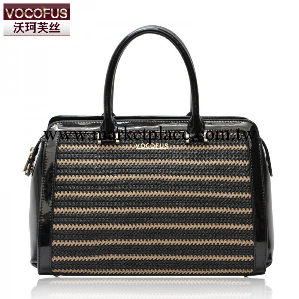 Vocofus 2014新款真皮女包牛皮包女士手提晚宴包手袋包單肩斜挎包工廠,批發,進口,代購