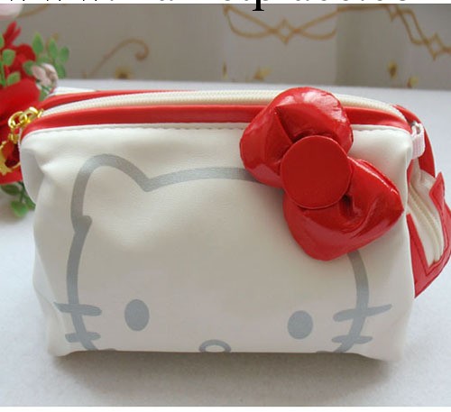 Hello kitty多隔層化妝包 首飾包工廠,批發,進口,代購