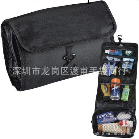 深圳渡甫手袋廠傢直銷 黑色時尚新潮 可折疊 洗漱包工廠,批發,進口,代購