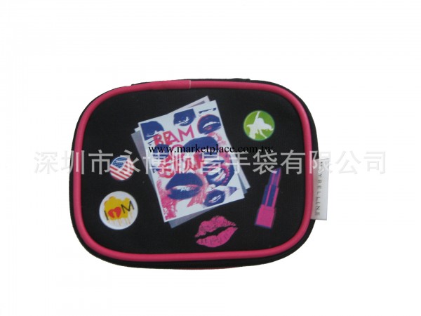加工定制帆佈化妝包 化妝品收納包 禮品贈品包袋定制工廠,批發,進口,代購