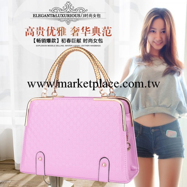 2014新款潮女手提包壓花紋女包新娘包包結婚包單肩斜跨包一件代發工廠,批發,進口,代購