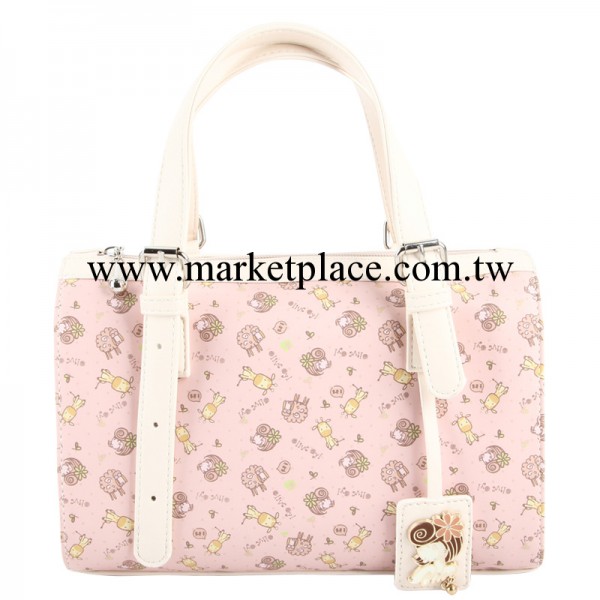 【時尚女】2014春新品可愛淑女奧麗微粉色手提斜挎兩用包R8008-50工廠,批發,進口,代購