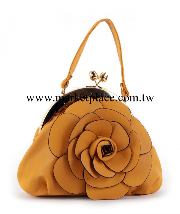 2014春夏新款女士包包 玫瑰花朵包手提包 韓版 廣州女包批發工廠,批發,進口,代購