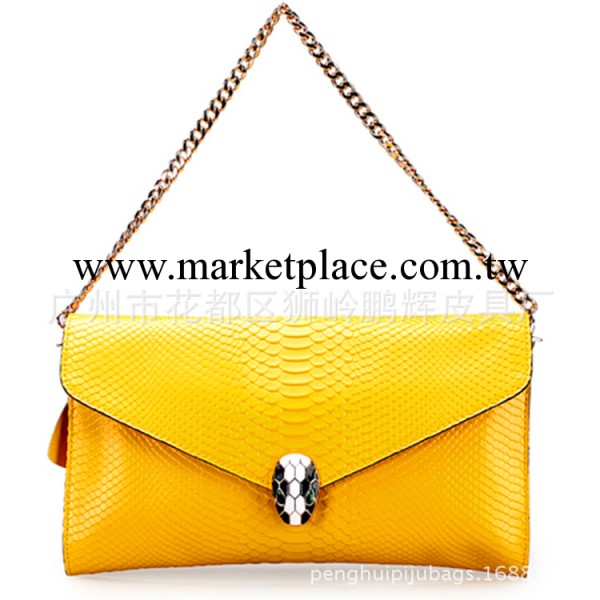 2014熱銷真皮女包小包單肩斜挎手拿包包時尚韓版特價鏈條兩用藍色工廠,批發,進口,代購