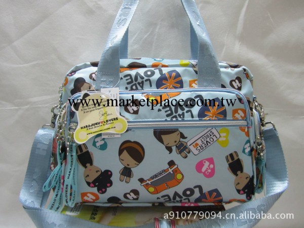 批發原宿娃娃包 尼龍包單肩包斜挎包兩用中旅包工廠,批發,進口,代購