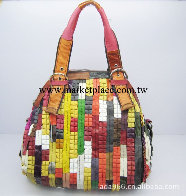 新款熱銷 韓版女式時尚潮流 真皮單肩斜挎兩用女包 廣州廠傢批發工廠,批發,進口,代購