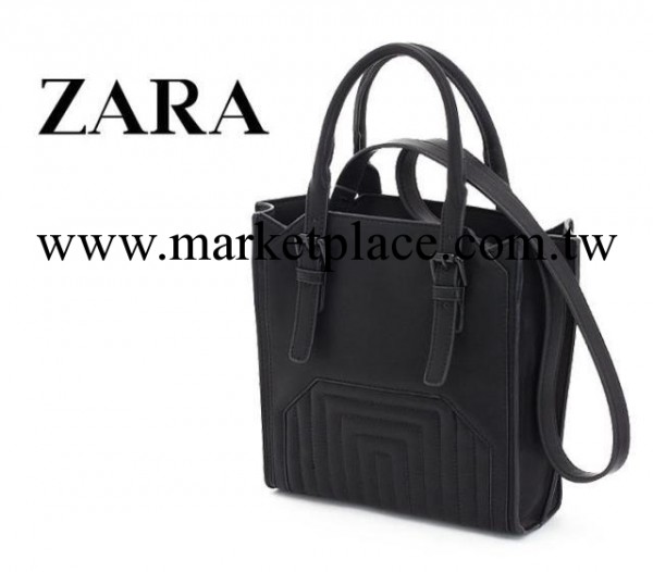 2014春季新款正品ZARA女包批發 一件代發黑色笑臉包手提包斜挎包工廠,批發,進口,代購