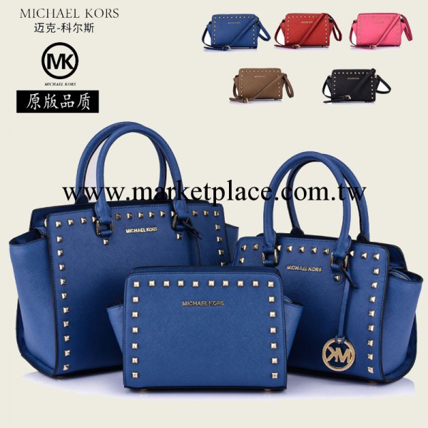 MK michael kors 鉚釘笑臉蝙蝠包手提單肩斜挎包MK女包耳朵包小包批發・進口・工廠・代買・代購