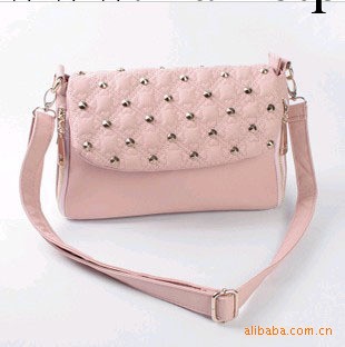 2011新款女包休閒鉚釘鏈條單肩斜挎兩用包工廠,批發,進口,代購