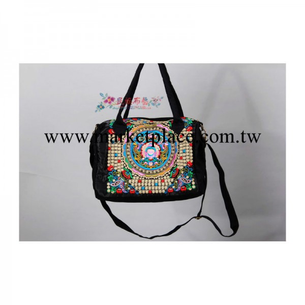 民族佈藝繡花包 銅錢繡花兩用女包/單肩斜挎包/女挎包工廠,批發,進口,代購