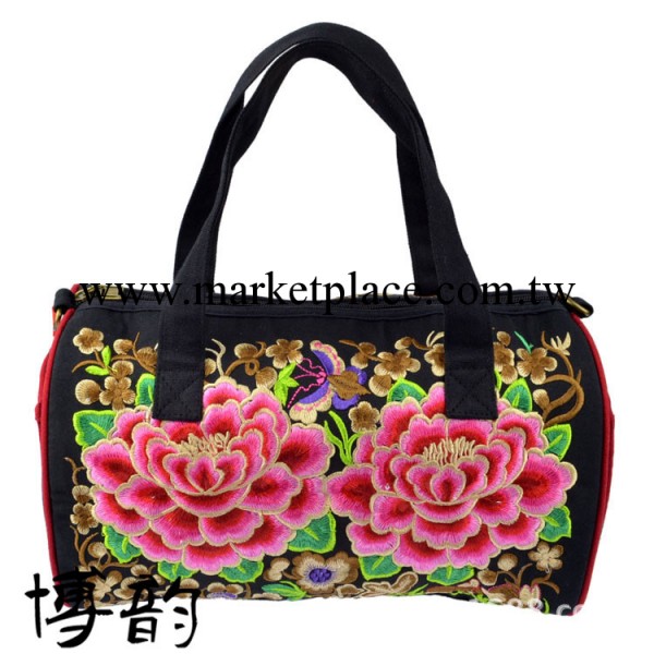 精品刺繡雙用包(中)工廠,批發,進口,代購