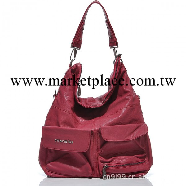 優喬麗人品牌包2012韓版/PU包/雙層大包/單肩斜挎包/兩用女士潮包工廠,批發,進口,代購