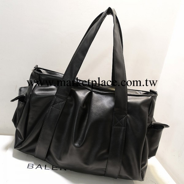 韓版時尚旅行男包 潮流中性兩用大包包 單肩斜跨手提女包工廠,批發,進口,代購