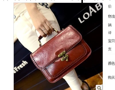 2014韓版女包復古雙面包手提迷你手袋兩用包單肩斜跨包工廠,批發,進口,代購