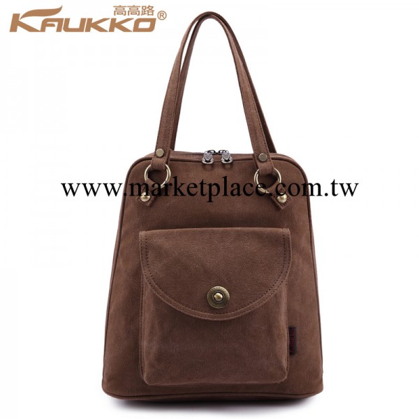 FP55 新款 單肩雙肩包兩用女士背包 學院風韓版休閒時尚潮帆佈包工廠,批發,進口,代購