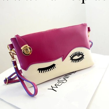 2014新款新品s-1166#兩用大眼睛包小版兩根提代手拿單肩女包TR工廠,批發,進口,代購