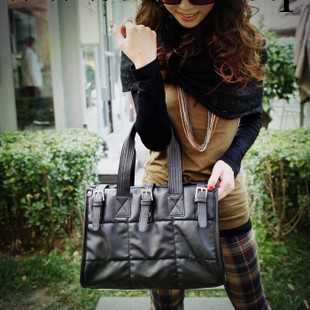 2014新款 歐美風復古朋克風機車商務包 單肩斜跨手提兩用女包包工廠,批發,進口,代購