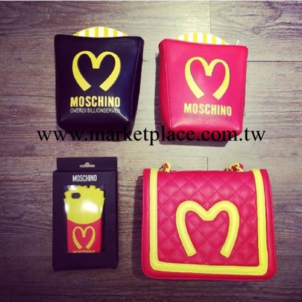 2014新款女包Moschino麥當勞薯條包包 單肩包 斜跨包工廠,批發,進口,代購