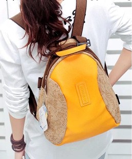 2013新款可愛學生包韓版卡通甲骨文雙肩背包斜挎包兩用包小包女包工廠,批發,進口,代購