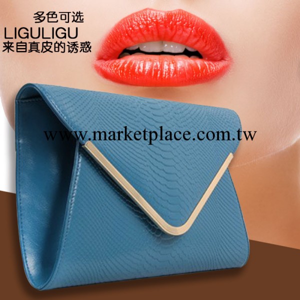 歐美新款時尚真皮女包LG101信封包牛皮女士手拿包晚宴包廠傢批發工廠,批發,進口,代購