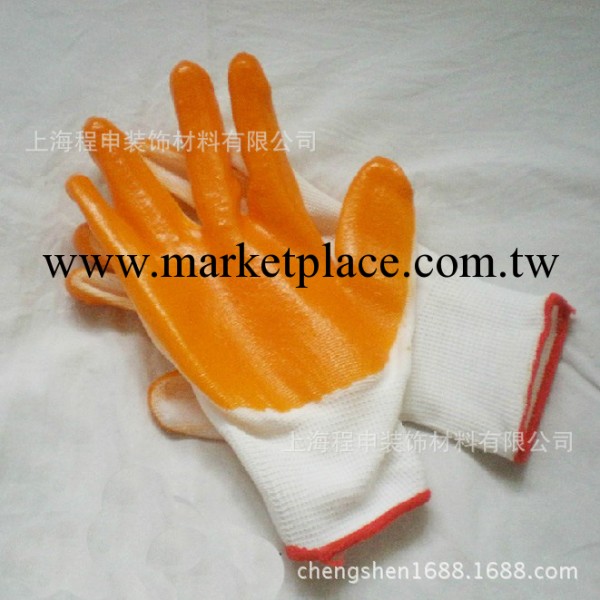 專業批發黃色帶膠手套，帶膠手套，手套量多優惠，12雙/包工廠,批發,進口,代購