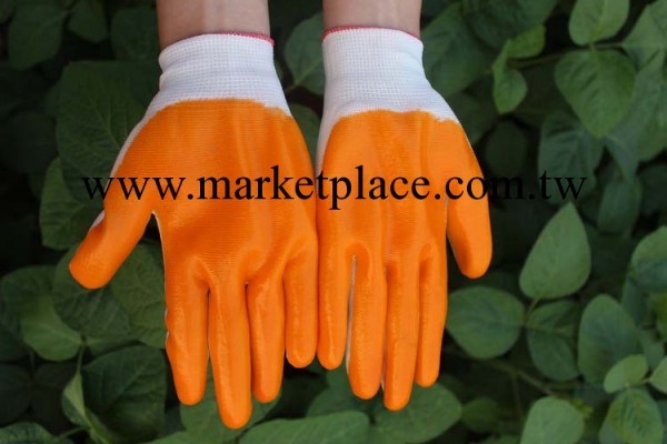 園藝用品防護手套/種菜種花手套/勞保手套浸膠塗膠pvc牛筋手套工廠,批發,進口,代購