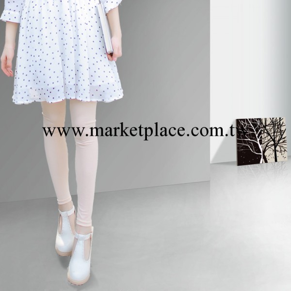2014春夏女裝 韓國超彈公主紗內搭褲 透氣薄款九分褲批發DN-1406工廠,批發,進口,代購