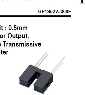 透射式光電傳感器GP1S52VJ000F   SHARP原裝正品工廠,批發,進口,代購