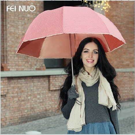 FN307-B菲諾公主傘晴雨傘折疊創意太陽傘遮陽傘超強防曬傘兩用傘工廠,批發,進口,代購
