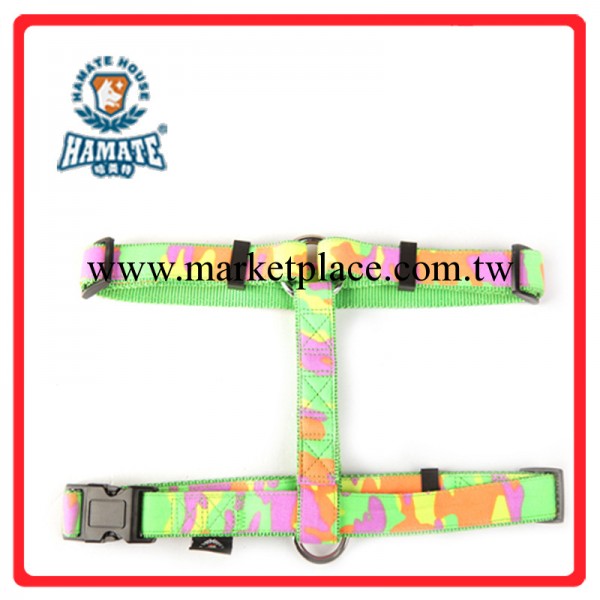 哈美特寵物用品  迷彩印花工字背帶 金毛 泰迪 OEM單 品質保證工廠,批發,進口,代購