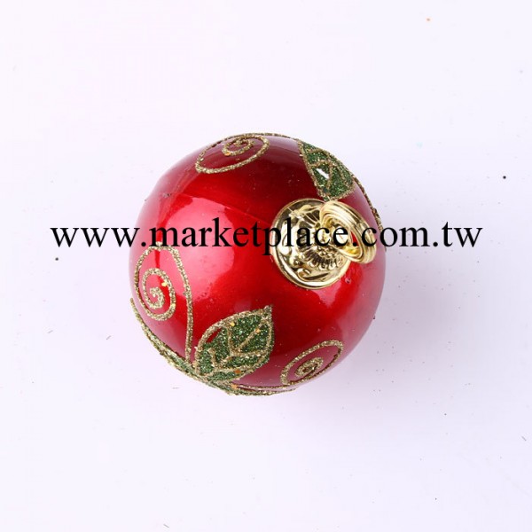 聖誕節日彩繪亮光聖誕裝飾球 聖誕裝飾球 聖誕產品批發・進口・工廠・代買・代購