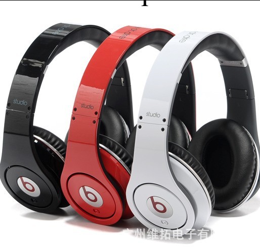 魔音耳機錄音師頭戴式蘋果線控手機 studio耳機超A 2013工廠,批發,進口,代購