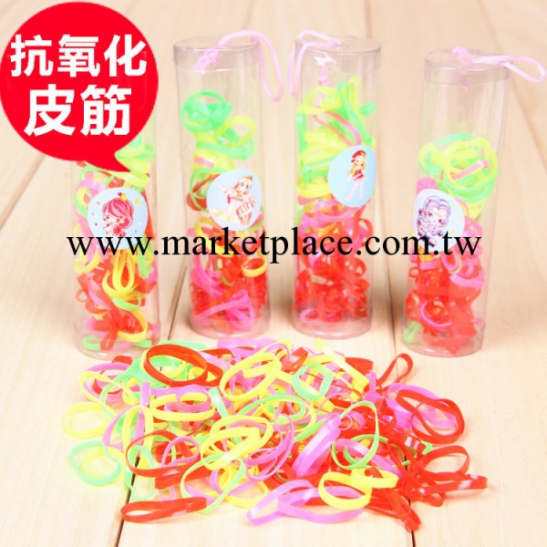 寵物頭飾 泰迪約克夏皮筋~超彈力 抗氧化耐用 試管裝 狗狗橡皮筋工廠,批發,進口,代購