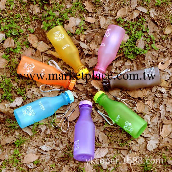 彩色密封防漏 創意便攜摔不破的汽水瓶 環保塑料可樂瓶子隨手水杯工廠,批發,進口,代購