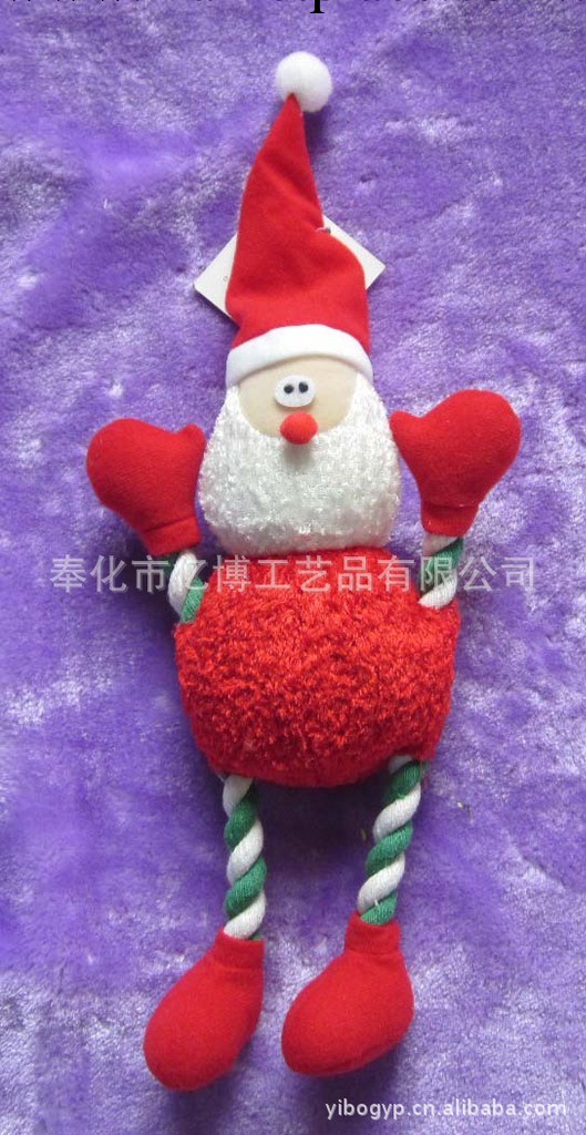供應寵物用聖誕發聲玩具 鹿形狀 老人頭形狀用品工廠,批發,進口,代購