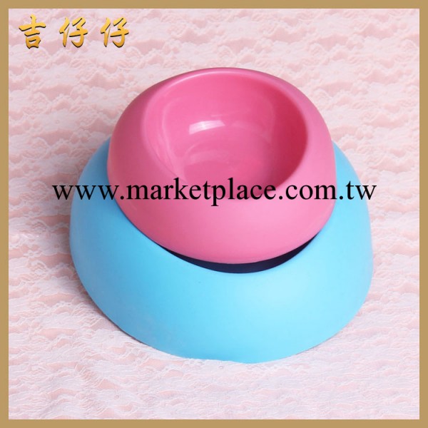 廠傢代發寵物用品狗狗碗 狗狗食具塑料碗  糖果色工廠,批發,進口,代購