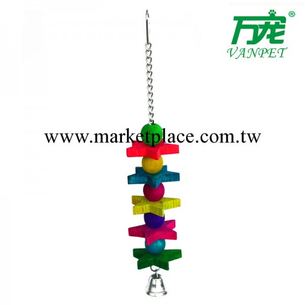鳥玩具 五星串 寵物用品 木制品 鸚鵡棲息用品工廠,批發,進口,代購